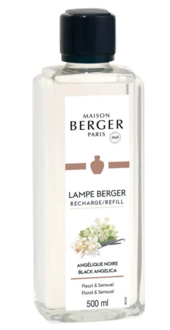 Parfum coloris transparent Angélique Noire Berger - 500 ml