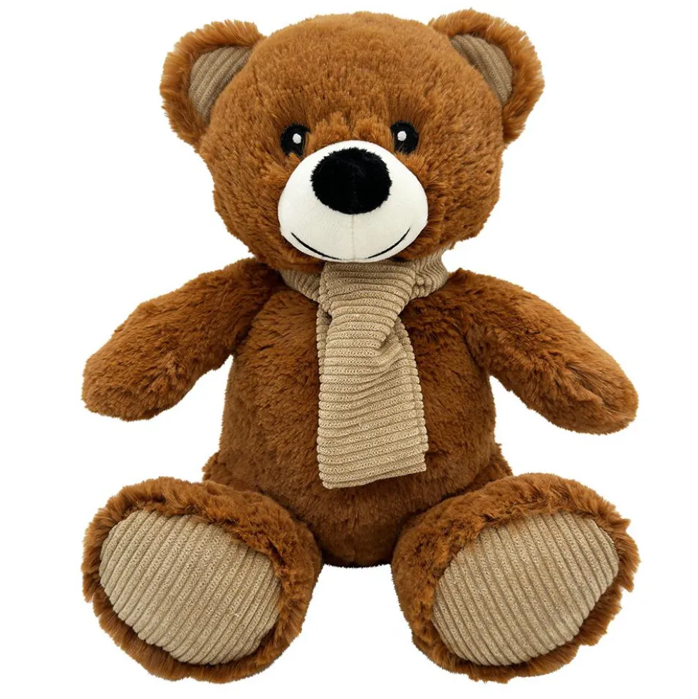 Peluche bouillote marron Artisan du Bien-être Ours