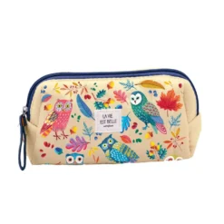 Petite trousse matelassée chouette la vie