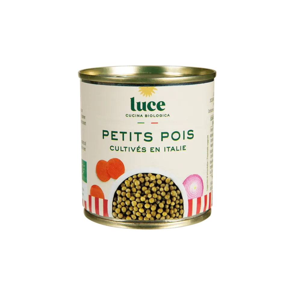 Petit pois bio Luce - 3 x 200 g