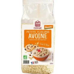 Petits flocons d'avoine bio Demeter Celnat - 500 g