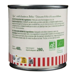 Petits pois à l'étuvée bio Luce - 400 g