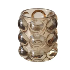 Photophore Bubbles en verre laqué - Ø 9 x H 9 cm