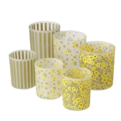 Photophore Mayla coloris multicolore - Ø 7 cm