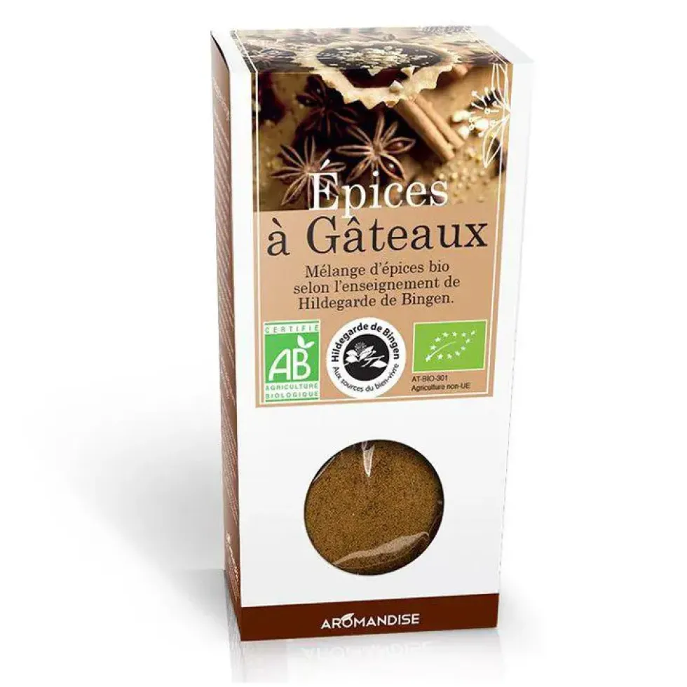 Épices à gâteaux bio en boite de 40 g