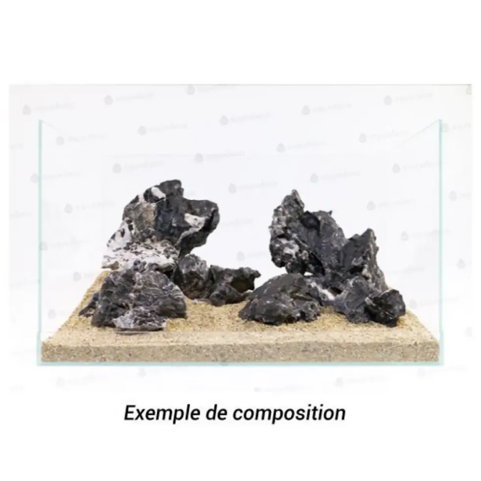 Pierre décorative Leopard Stone AQUA DECO, taille S 0,8-1,2 kg - vendue à l'unité