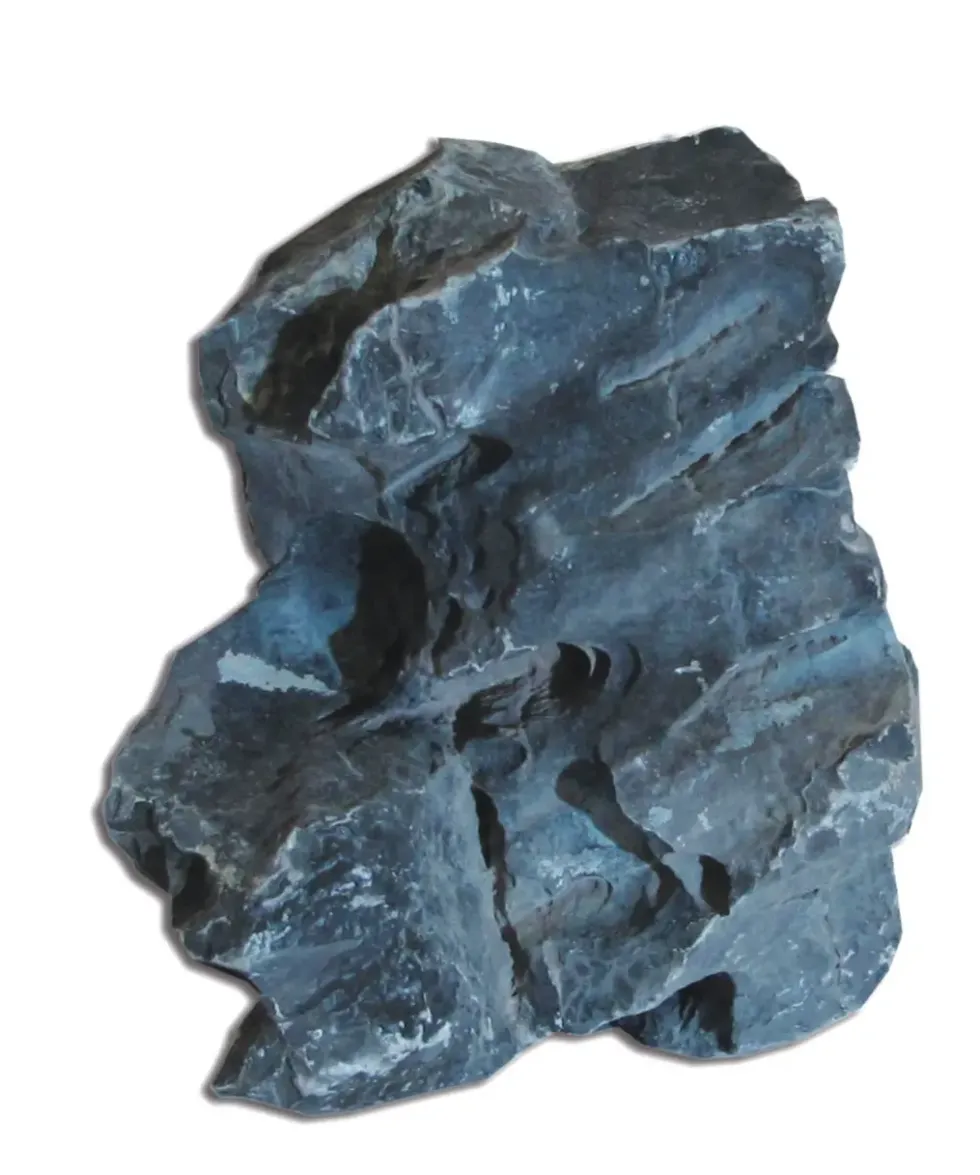 Pierre décorative pour aquarium coloris gris Aquavie Léopard Stone