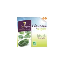Épinards hachés surgelés biologiques Bioreg en galets - 600 g