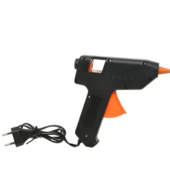 Pistolet à colle noir et orange