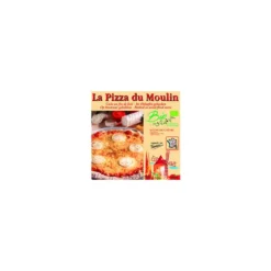 Pizza bûche de chèvre bio surgelée La Pizza du Moulin - 350 g