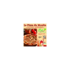 Pizza bolognaise bio surgelée La Pizza du Moulin - 380 g