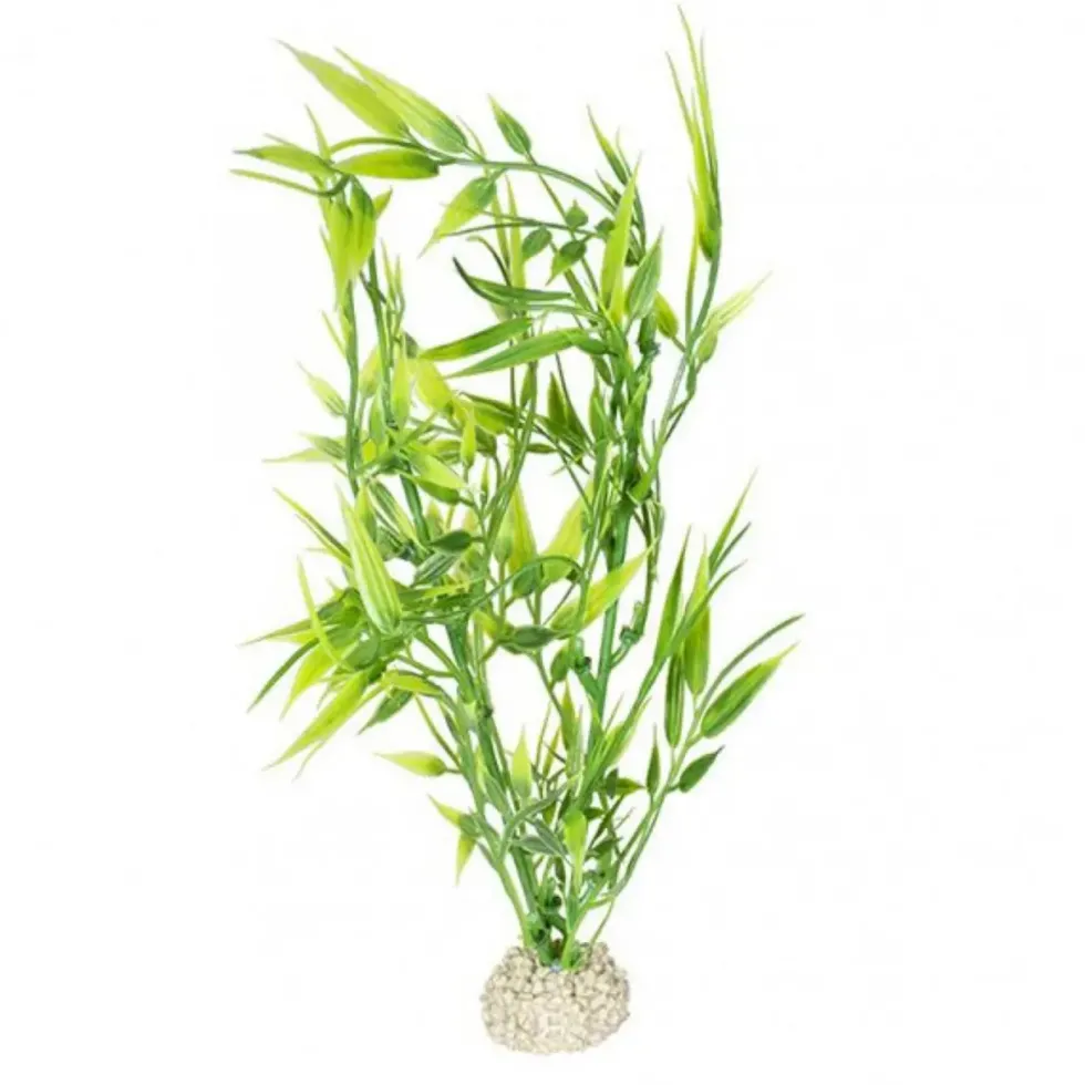 Plante artificielle bamboo vert AQUA DELLA - 27 cm