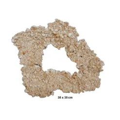 Plateau Couronne Céramique 35x35 cm