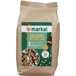 Pois chiches bio cuisson rapide Markal - 400 g