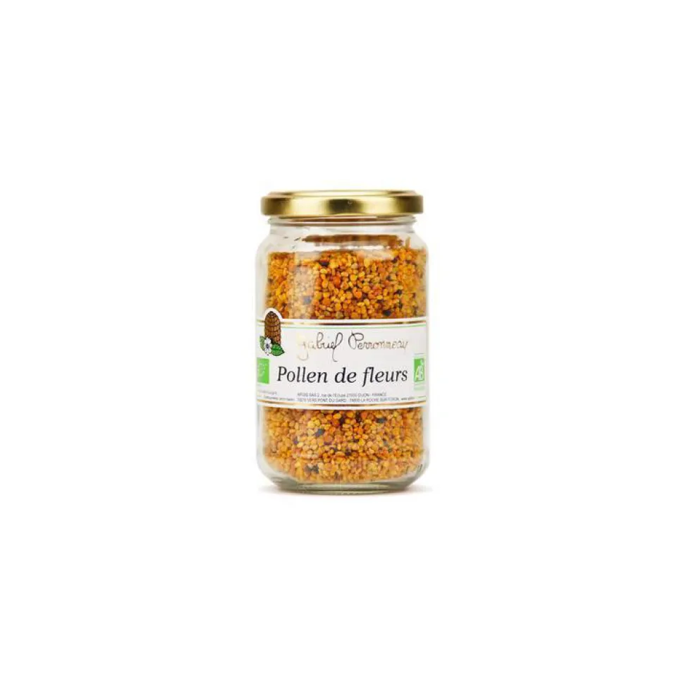 Pollen de fleurs bio en pot de 220 g