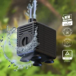 Pompe d'aération pour aquarium easyflux 900 coloris noir Aquatlantis