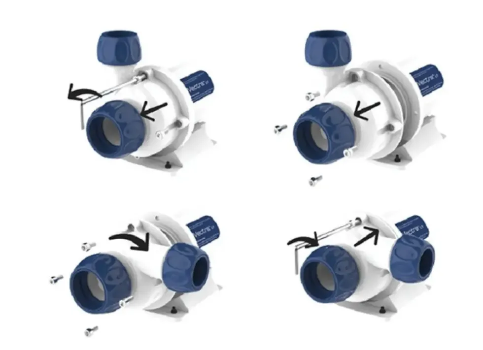 Pompe à eau pour aquarium Vectra S2, technologie ECOTECH MARINE
