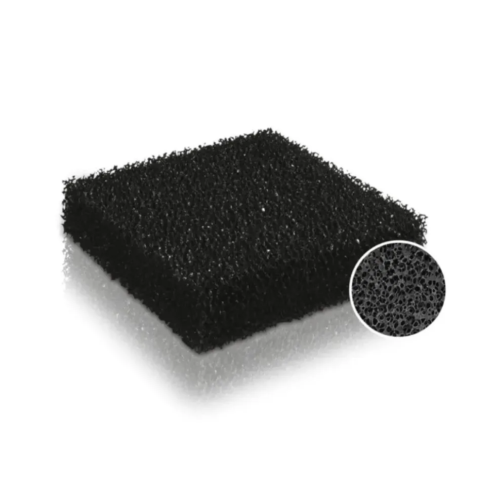 Éponge charbon taille standard noire