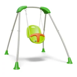 Portique pliable avec siège balançoire pour bébé