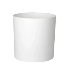 Pot blanc ivoire Eda Aquaduo - Ø 28,5 x H 28,5 cm