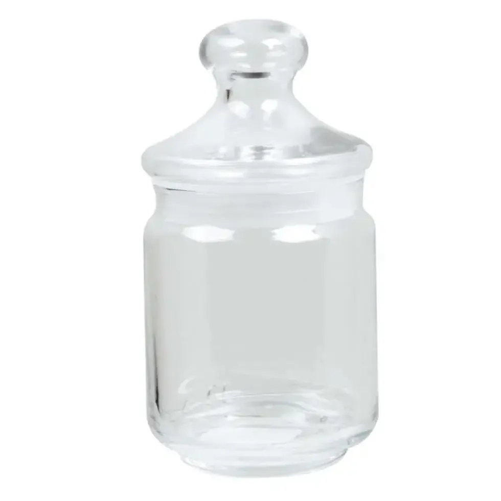 Pot bonbonnière coloris transparent en verre Ah Table - 0,28 L