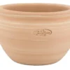 Pot boule en terre cuite claire Terrablanca - Ø 22 x H 16 cm