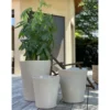 Pot coloris beige en terre émaillée Sydney - Ø 25 cm
