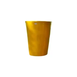 Pot coloris ibiza sunshine en terre émaillée Les Poteries d'Albi Sydney - Ø 25 cm x H 29 cm