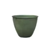 Pot coloris vert en métal recyclé Carama - 37 x 37 x 3 cm