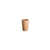 Pot Cuvier haut droit terre claire H 61 x Ø 38 cm