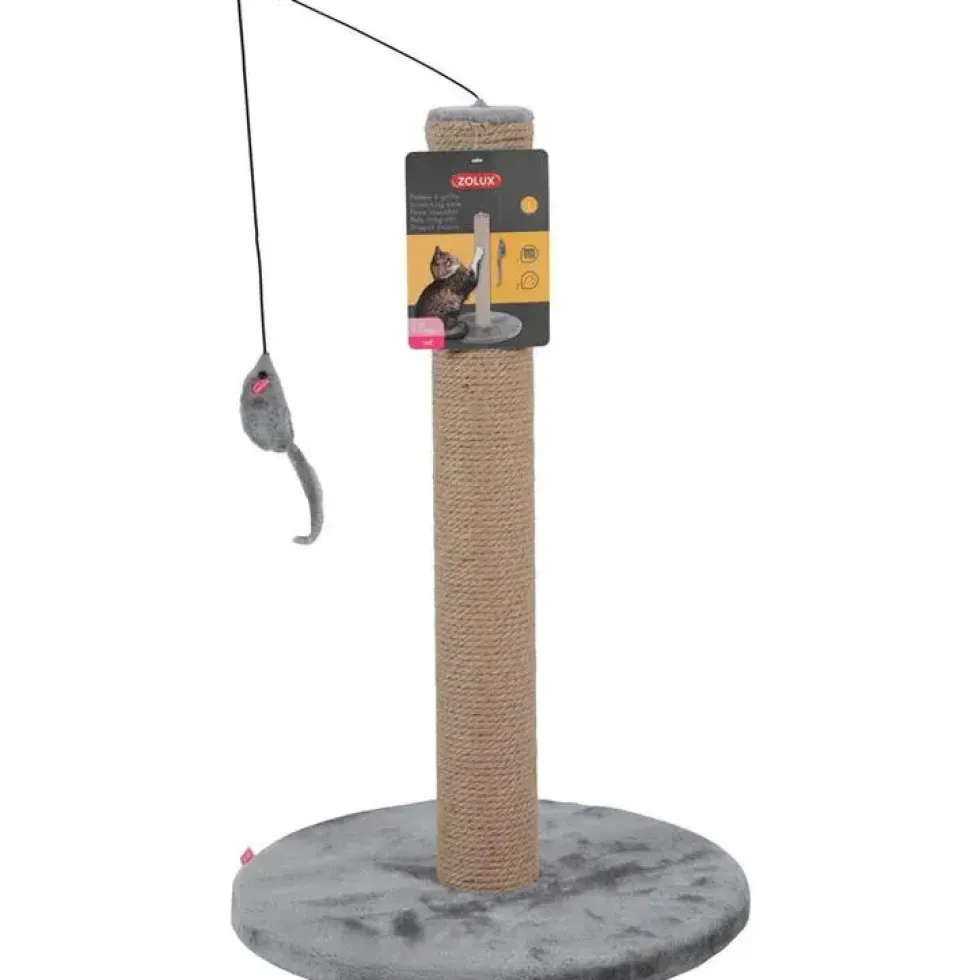 Poteau à griffer Zolux gris - 63 cm