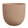 Pot en polypropylène argile froide Elho Sereh Round - Ø 47 x 40,1 cm
