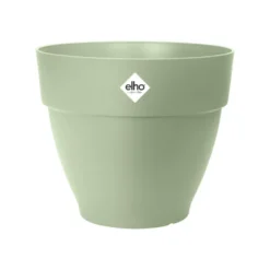 Pot en polypropylène vert pistache Elho Vibia Campana - Ø 20 x 17 cm
