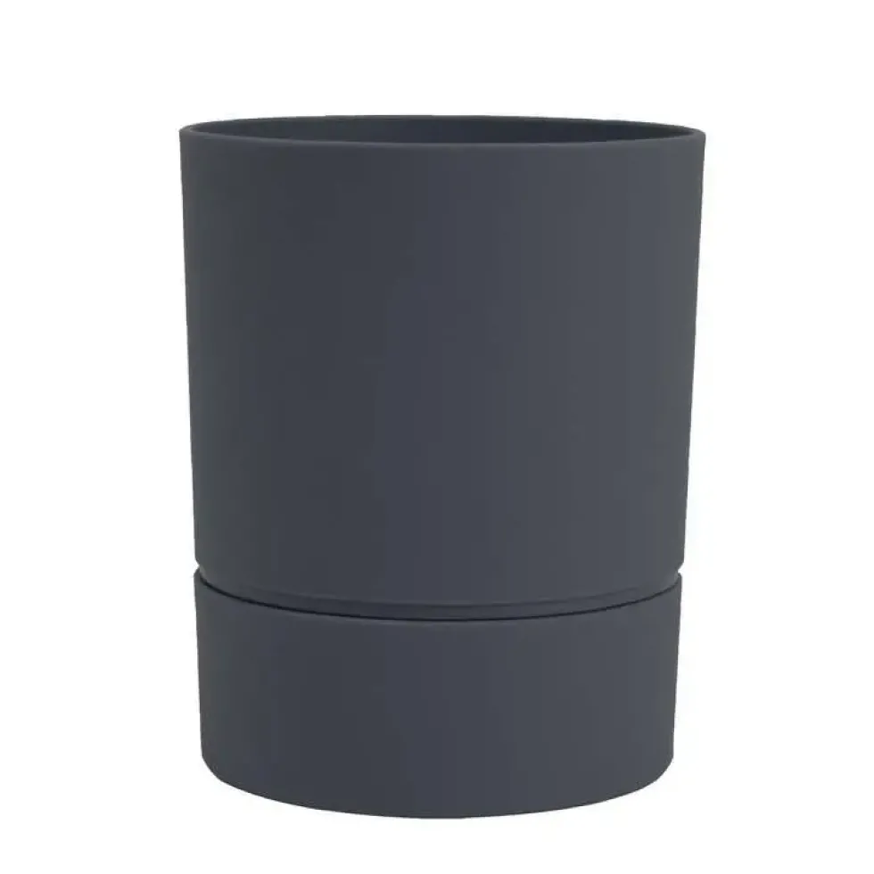 Pot Orchidée Aquaduo gris anthracite 1,3 L