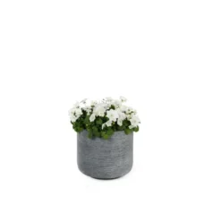 Pot rond Stream Anthracite Ø.26 x H.23,5 cm