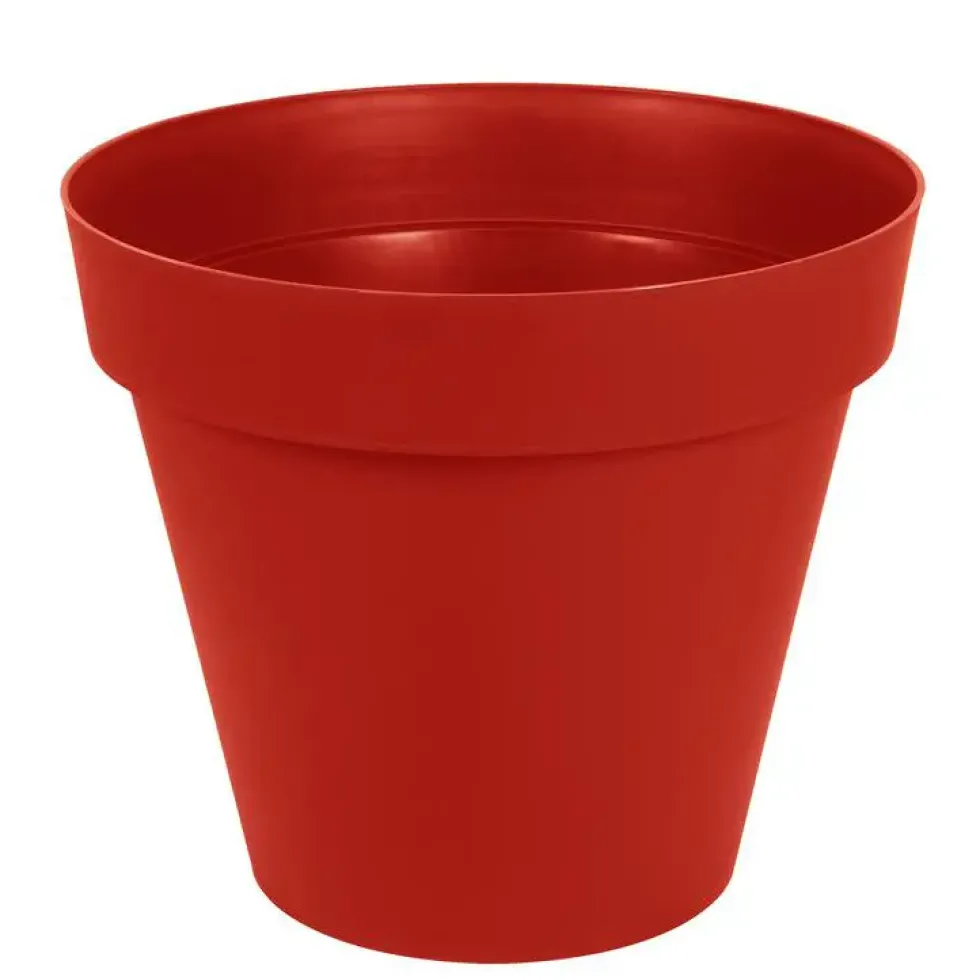 Pot rouge rubis Eda Toscane - Ø 80 x H 66 cm