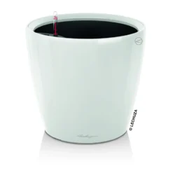 Pot à réserve d'eau Classico Blanc Ø.21 x H.20 cm