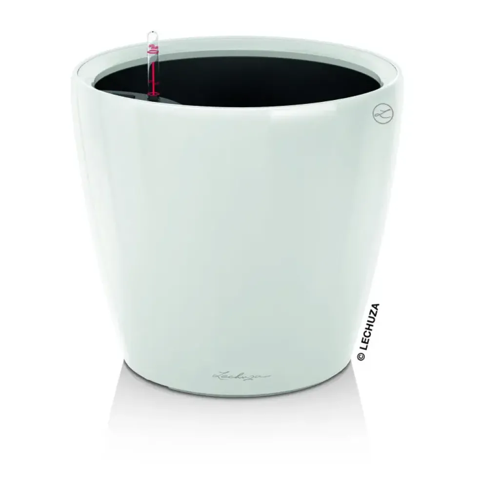 Pot à réserve d'eau Classico Blanc Ø.43 x H.40 cm