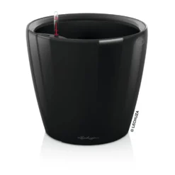 Pot à réserve d'eau Classico coloris noir en plastique - Ø 43,5 x 39,5 cm