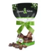 Poule de Pâques en chocolat au lait garnie de fritures bio - 130 g