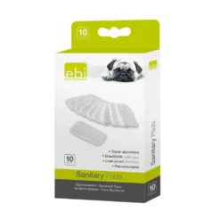 Protège-slip pour culotte hygiénique du chien coloris blanc D&D Home - x 10 Taille unique
