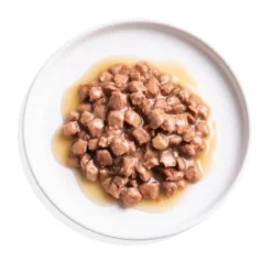 Pâtée pour chat senior au poulet et à la dinde morceaux en sauce sans céréales Edgard & Cooper - 85 g