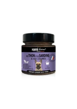 Pâtée pour chien adulte "Les cuisinés" Hamiform au thon & aux légumes - 250 g