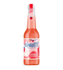 Pétillant La guingette pomme framboise bio Le Coq toqué - Bouteille 33 cl