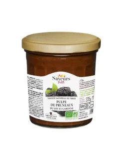 Pulpe de Pruneaux du Lot et Garonne bio Saveurs fruits - 335 g