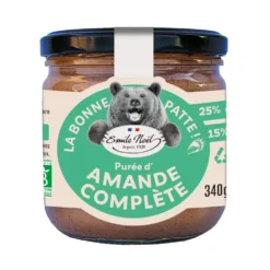 Purée d’amande complète bio Émile Noël La bonne patte - 340 g