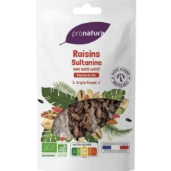 Raisins sultanine Pronatura - 250 g