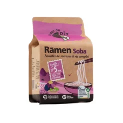 Ramen soba sarrasin et riz complet Autour du Riz - 280 g