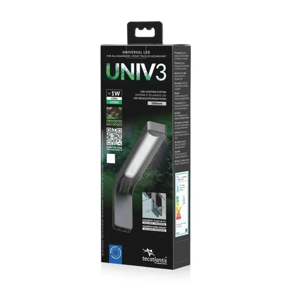 Rampe d’éclairage LED pour aquarium Aquatlantis Kubus Univ3 - 150 lumens