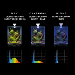 Rampe LED aquarium d'eau douce, 4,8 W, fonction jour et nuit - AQUAEL LEDDY Smart 2.0